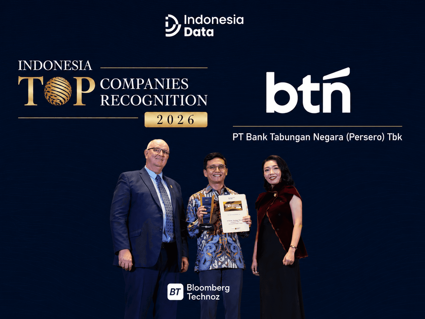 Transformasi Raja KPR Berlanjut, BTN Raih Top Company in Banking Transformation  